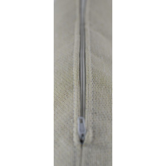 Cojin Jacquard con Papa Noel y ciudad navideña. 45x45 VILLAGE