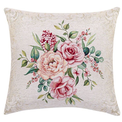 Jacquard cushion flowers 45x45 PADUA