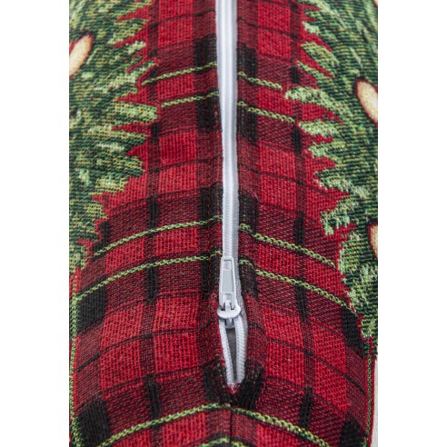 Jacquard cushion with Christmas Tree. 45x45 SAPIN