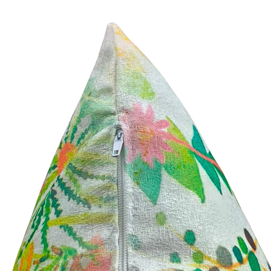 Cojin estampado con diversas flores 45x45 DEMETER