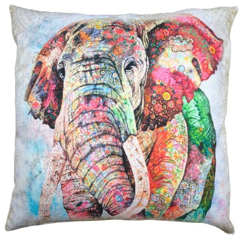 Cojin estampado elefante 45x45 ELEPHANT